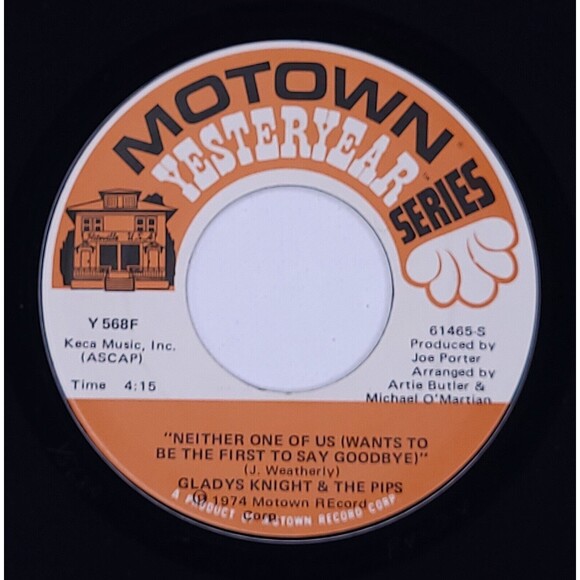Gladys Knight & The Pips ‎45 Make Me The Woman That You Go Home To on Motown M- - Picture 2 of 2